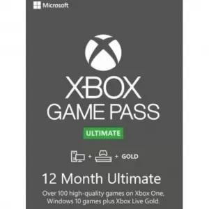 Image of Microsoft Xbox Game Pass Ultimate 12 Months Subscription Membership