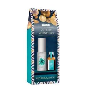 Moroccanoil Treatment Light 15ml with Brumes Du Maroc 30ml Set