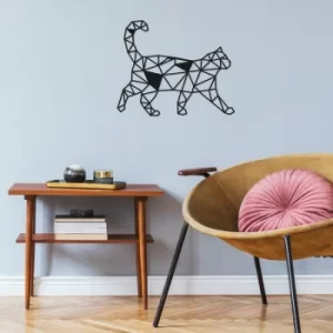 Image of Cat3 Black Decorative Metal Wall Accessory