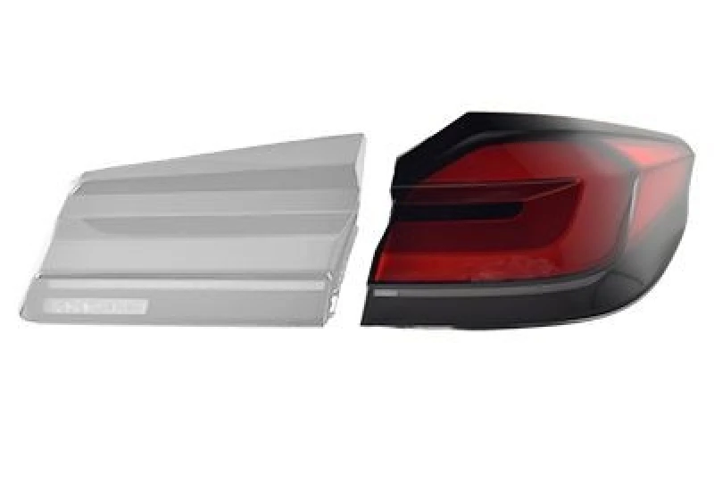 Image of VAN WEZEL Rear light VAN WEZEL 0557922