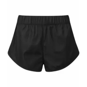 Image of TriDri Womens/Ladies Anti-Chafe Running Shorts (XS) (Black)