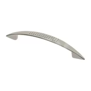 Image of GTV Metal Drawer Cabinet Door Pull Kitchen Handle Cup Bow - Colour Satin, Pack o