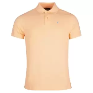 image of Barbour Sports Polo Shirt - Orange