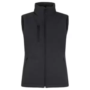 Clique Womens/Ladies Softshell Panels Gilet (M) (Black)