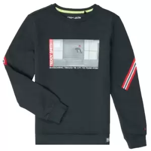 Image of Teddy Smith TOPH boys's Childrens sweatshirt in Blue - Sizes 8 years,12 years,16 years