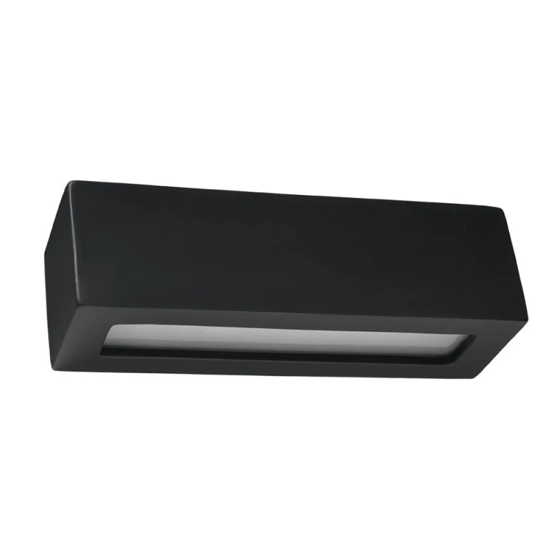 Image of Sollux Lighting Wall lamp ceramics, glass Vega modern Design E27