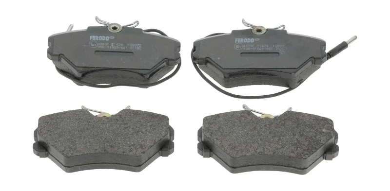 Image of FERODO Brake pad set FERODO FDB972