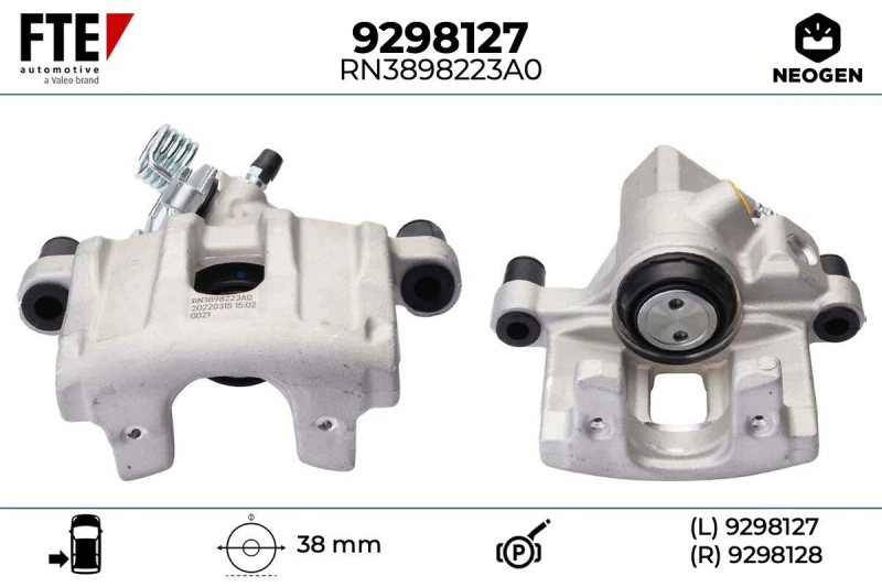 Image of Brake caliper FTE 9298127