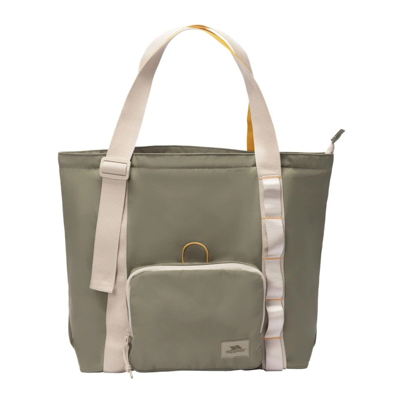 Image of Trespass Womens Vistal Packaway Tote Bag in Olive Olive Female One Size