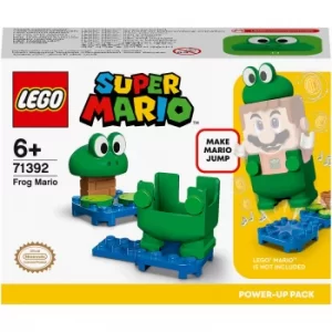 image of LEGO Super Mario Frog Mario Power-Up Pack Toy Costume (71392)