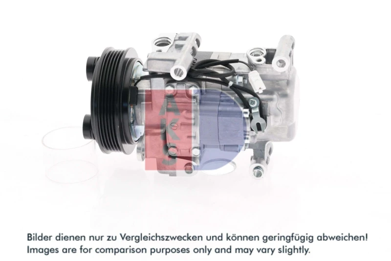 Image of RIDEX 447K0076 AC Compressor PAG 46, Refrigerant: R134a Compressor,air conditioning (447)