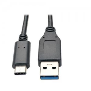 Tripp Lite USB C to USB A Cable USB 3.1 5 Gbps Thunderbolt 3 Compatibl