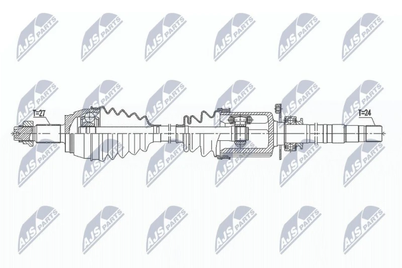 Image of NTY Drive shaft NTY NPW-FT-041