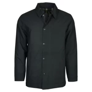 Image of Barbour Mens Fawk Jacket Black Large