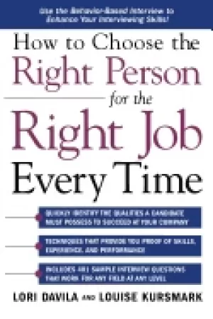 Image of how to choose the right person for the right job every time