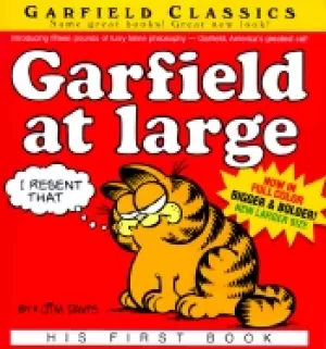 Image of garfield at large his 1st book
