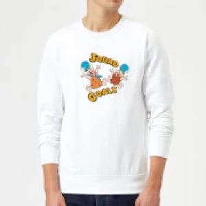 The Flintstones Squad Goals Sweatshirt - White - XXL