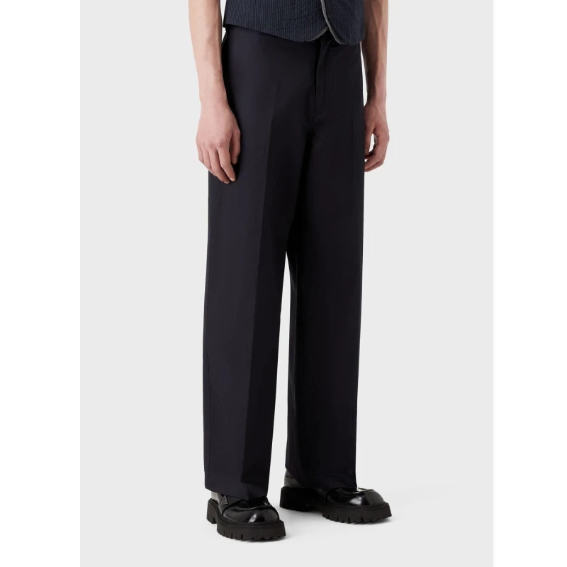 Image of Emporio Armani Trousers Navy male 40R