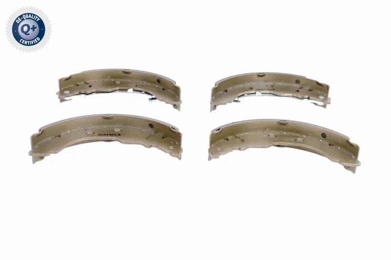 Image of VAICO V42-4131 Brake Shoes Q+, original equipment manufacturer quality, Rear Axle, Ø: 229mm, with lever Brake Shoe Set (70)