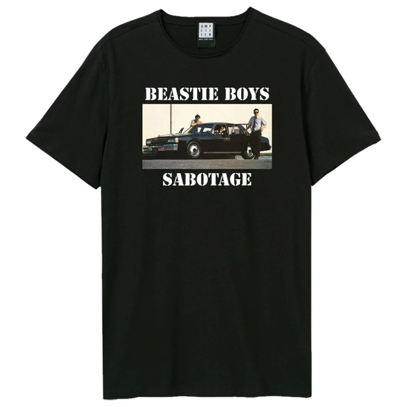 Image of Amplified Amplified Men Sabotage Beastie T-Shirt in Black Size: X-Small Black XS Male 5063852070237