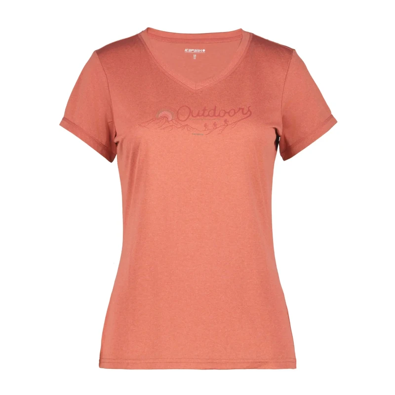 Image of Womens T-Shirt Icepeak Burnham Rose Female L