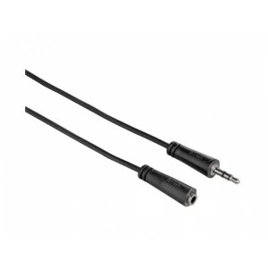 Image of Hama Audio Extension Cable 3.5mm jack plug Socket Stereo 3m