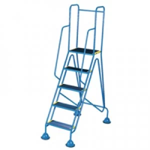 Image of Fort Mobile Steps 5 Tread Full Handrail WS515