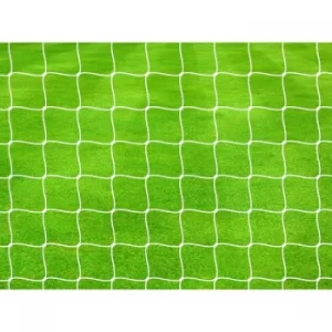 Image of Precision Pro Football Goal Nets 4mm Braided (Pair) 12' x 6' White