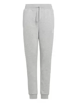 Image of adidas Originals Junior Unisex Pants, Grey/White, Size 7-8 Years