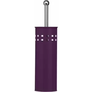 image of Premier Housewares - Purple Square Design Toilet Brush