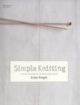 Image of Simple Knitting by Erika Knight and Yuki Sugiura Paperback