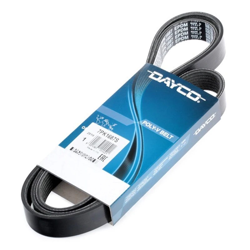 Image of DAYCO 7PK1687S V-ribbed belt V-Ribbed Belts (305)