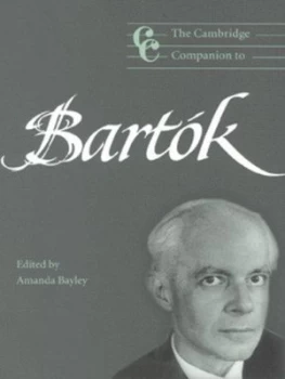 Image of The Cambridge Companion to Bartk by Amanda Bayley Paperback
