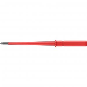 Image of Wera Kraftform Kompakt 62I Phillips VDE Interchangeable Screwdriver Blade PH0 154mm