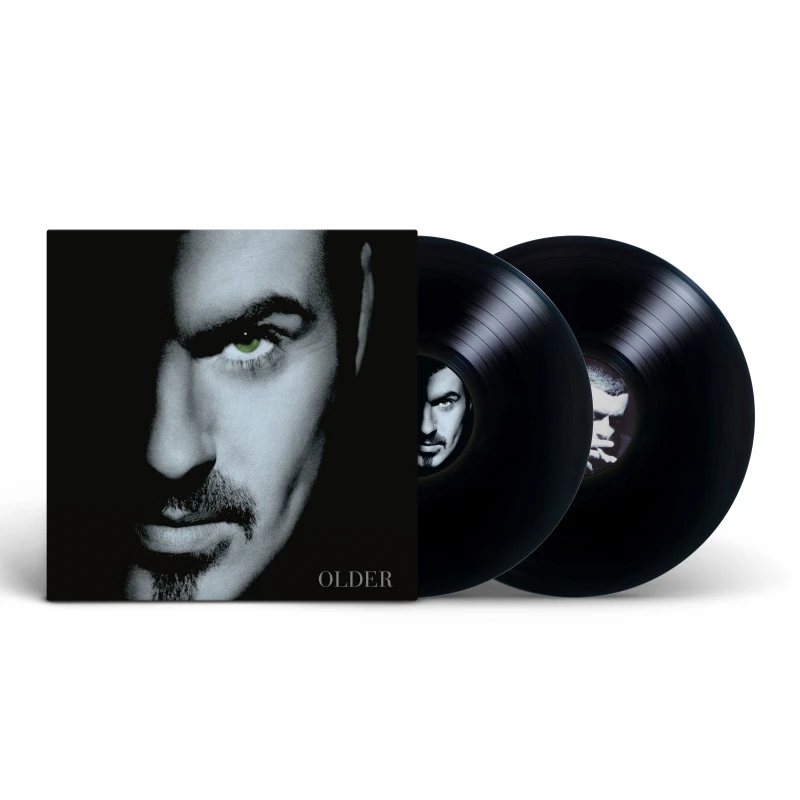 Image of George Michael Older 2LP Black unisex