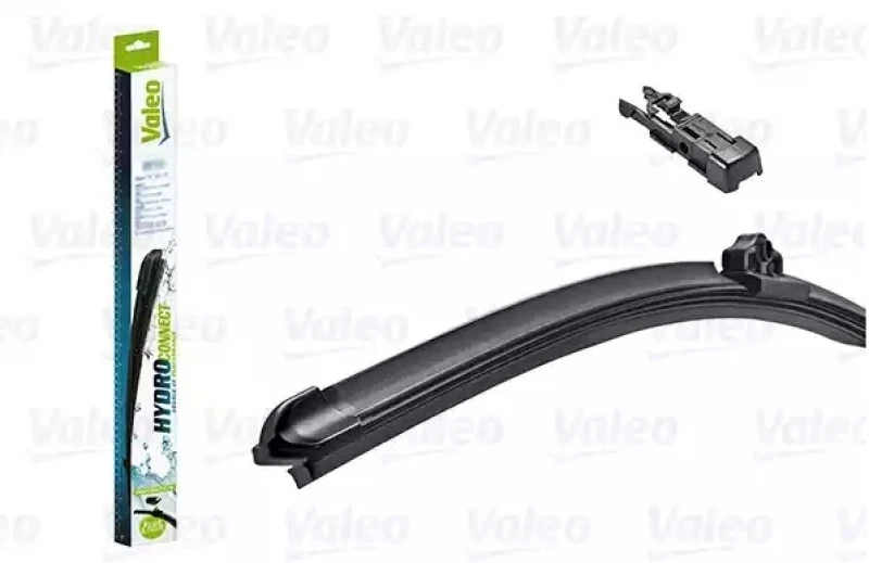 Image of VALEO 578512 Wiper blade 600mm, Driver side, without pre-mounted adaptor, Hook fixing Wiper Blade (298)