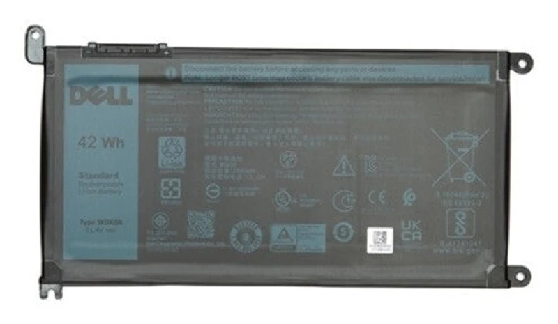 Image of DELL FW8KR laptop spare part Battery
