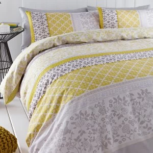 Image of Catherine Lansfield Oriental Birds Double Duvet Set - Multi