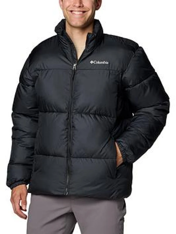 Image of Columbia Puffect Zipped Padded Jacket Black Men S;XXL;XL;L