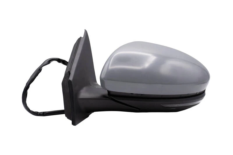 Image of PRASCO RN4307314 Wing mirror Left, Electric, Aspherical, primed Outside Mirror (50)
