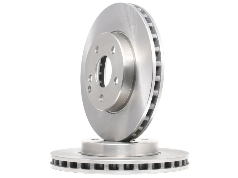 Image of STARK SKBD-0020164 Brake disc Front Axle, Vented, Cast Iron, Uncoated, Untreated, without bolts/screws Cast Iron Brake Disc (82)