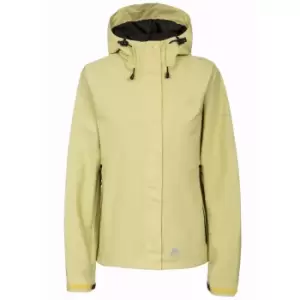Image of Trespass Womens/Ladies Miyake Hooded Waterproof Jacket (M) (Limelight)