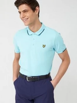 Image of Lyle & Scott Golf Andrew Polo Shirt - Marine