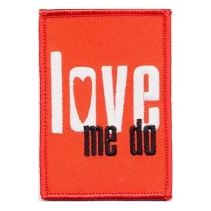 image of The Beatles - Love me do Standard Patch