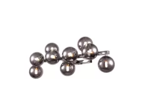 Image of Dallas Wall Lamp Chrome, 9 Light, G9
