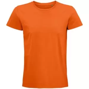 Image of SOLS Unisex Adult Pioneer Organic T-Shirt (XS) (Orange)
