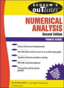 Image of Schaums Outline of Theory and Problems of Numerical Analysis by Francis Scheid Paperback