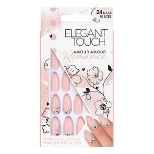 image of Elegant Touch Fake Nails Romance Collection - Amour Amour