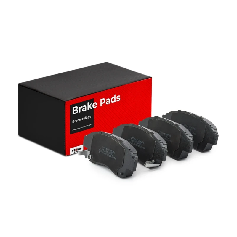 Image of STARK SKBP-0010084 Brake pad set Front Axle, with acoustic wear warning Brake Pad Set,disc brake (402)