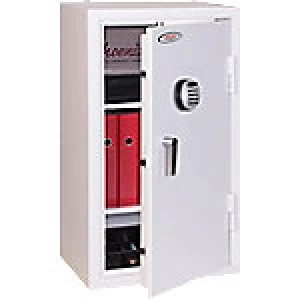 image of Phoenix Security Safe SS1162E White 570 x 500 x 1,000 mm